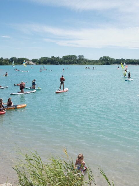 Base de voile, photo Google (Base Nautique de Lauterbourg)