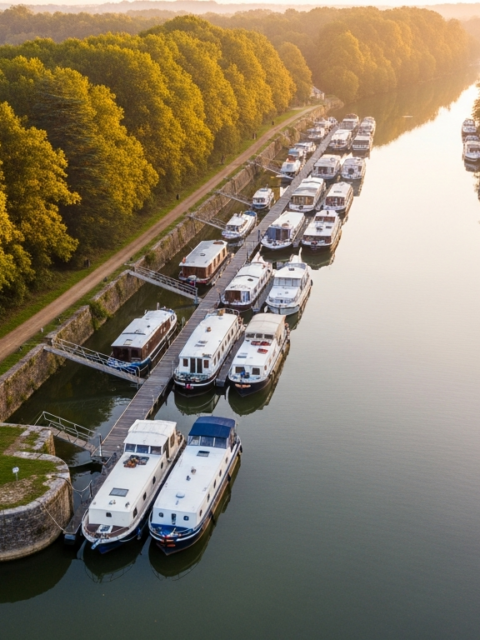 Illustration générée par IA du Halte d'Outre Loire