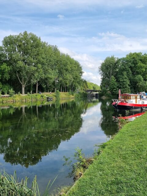 Halte fluviale de Moret, photo Google (Valentin Bigot)
