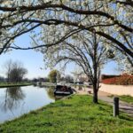 Halte nautique de Fragnes, photo Google (Porte Verte : Halte Nautique - Location Vélos)