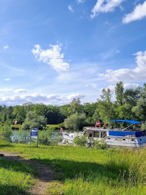 Halte nautique de Hombourg, photo Google (Roland Gubler)