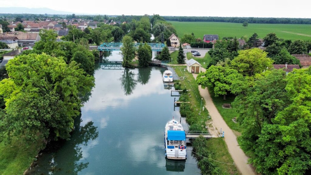 Halte Nautique de Kunheim, photo Google (Roland Gubler)