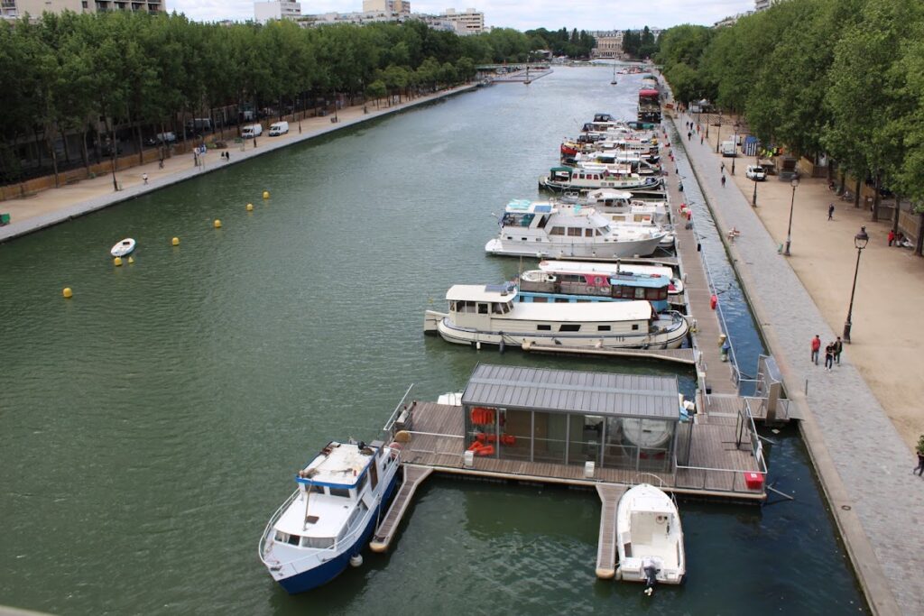 Halte nautique de la Villette, photo Google (Fayolle Marine - Halte Nautique de la Villette)