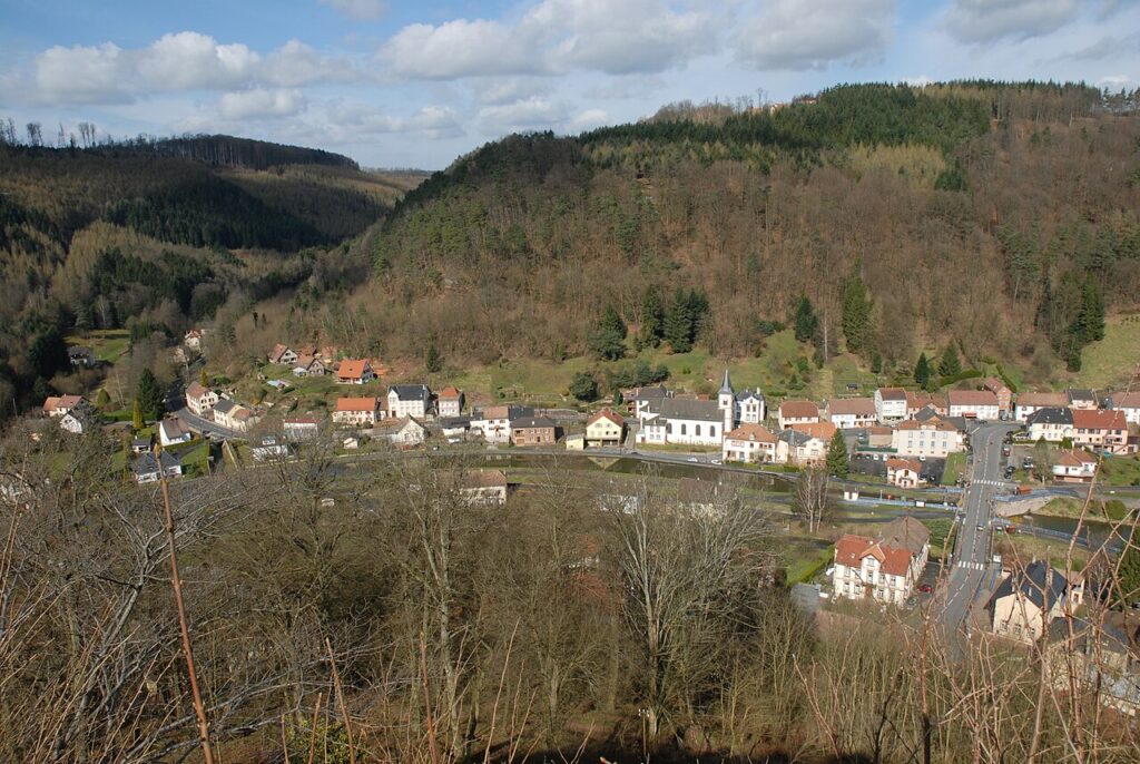 Halte Nautique de Lutzelbourg Amont, photo commune (Lutzelbourg)
