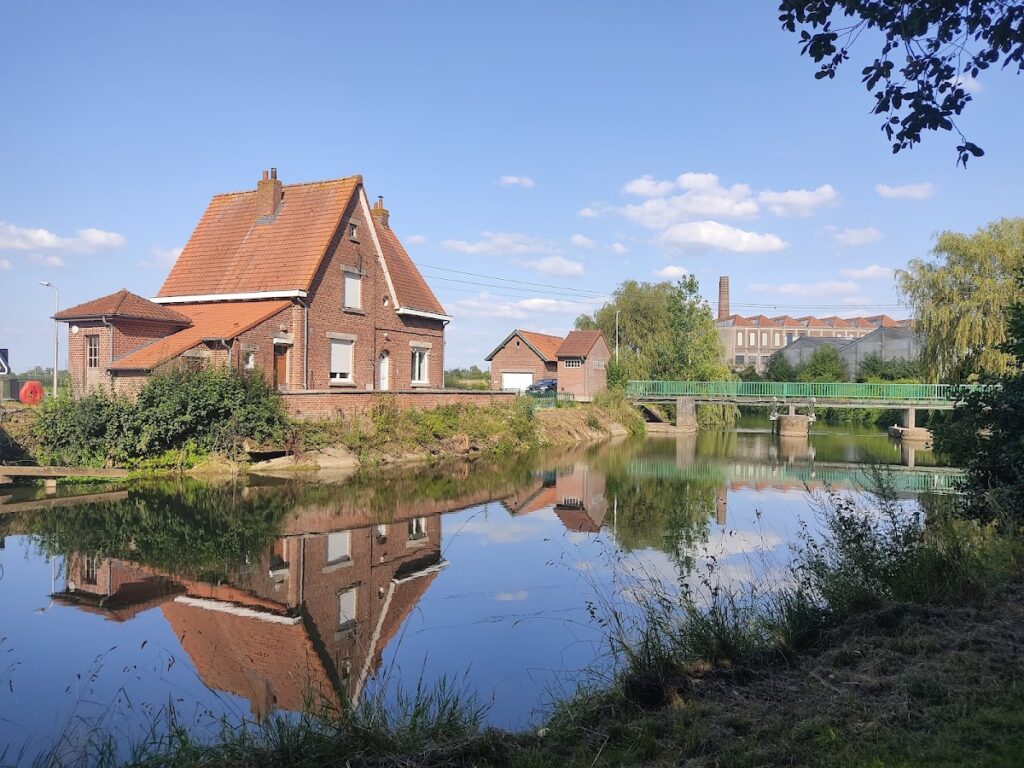 Halte Nautique de Saillysur la Lys, photo Google (Sylvain Mulard)