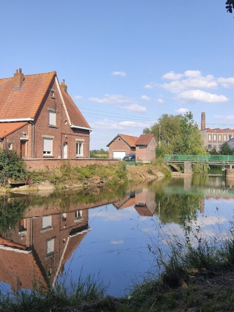 Halte Nautique de Saillysur la Lys, photo Google (Sylvain Mulard)