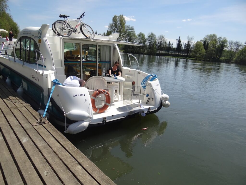 Halte Nautique de Scey sur Saône, photo Google (Roland Gubler)