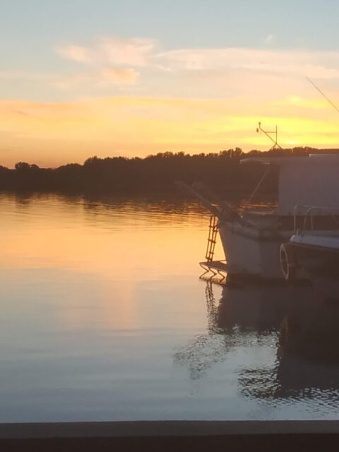 Halte nautique de Vallabrègues, photo Google (jean arjona)