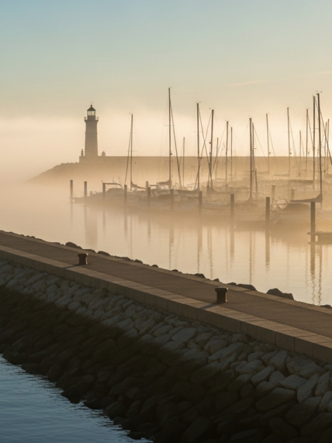 Illustration générée par IA du Le port