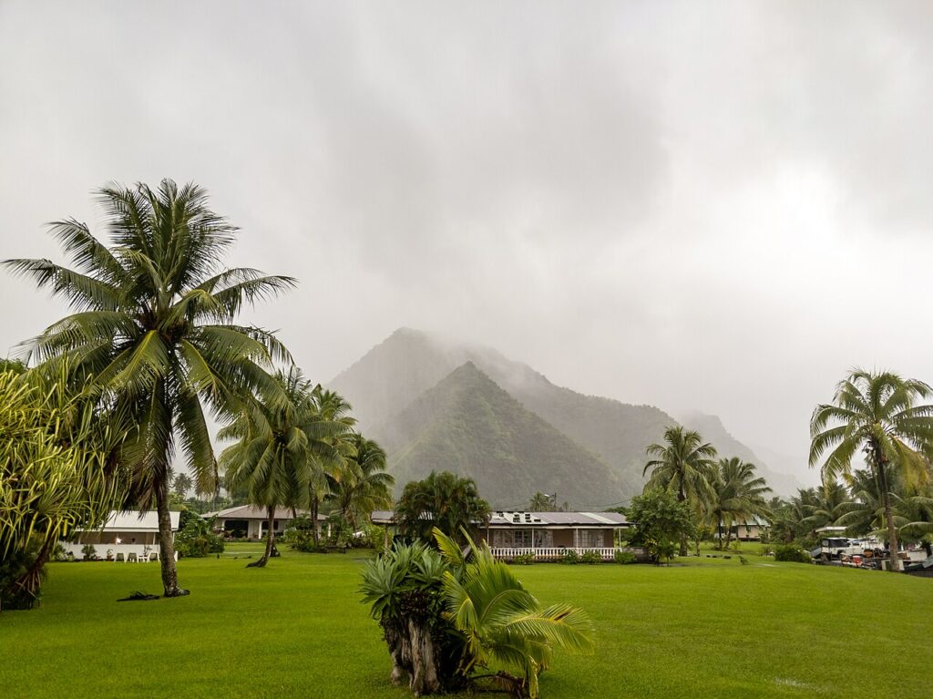 Marina de Pu’unui, photo commune (Taiarapu-Ouest)