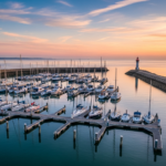 Illustration générée par IA du Port à sec