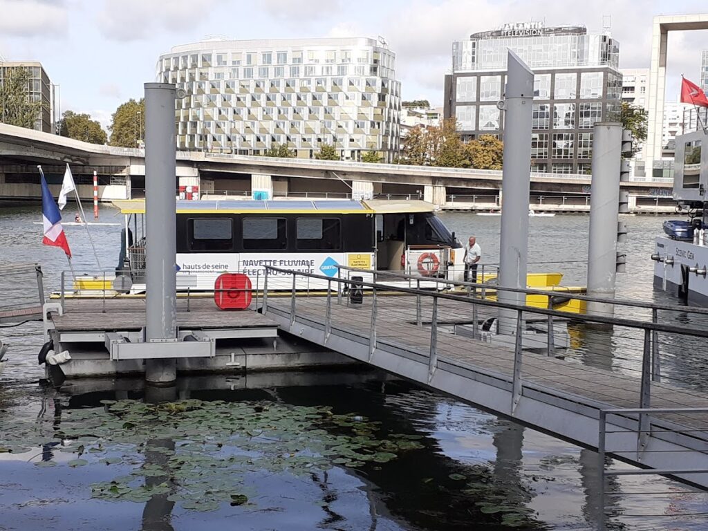 Port d'Issy-les-Moulineaux, photo Google (Thierry Girard)
