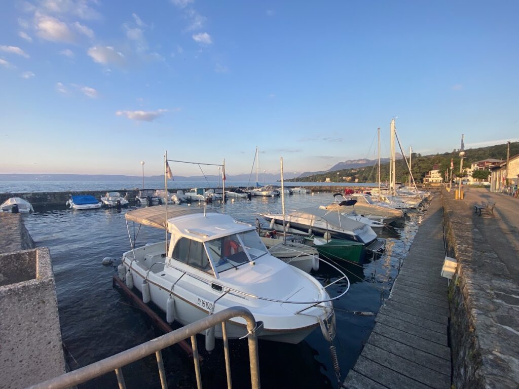 Port de Amphion-Publier, photo Google (Jean-Paul L)