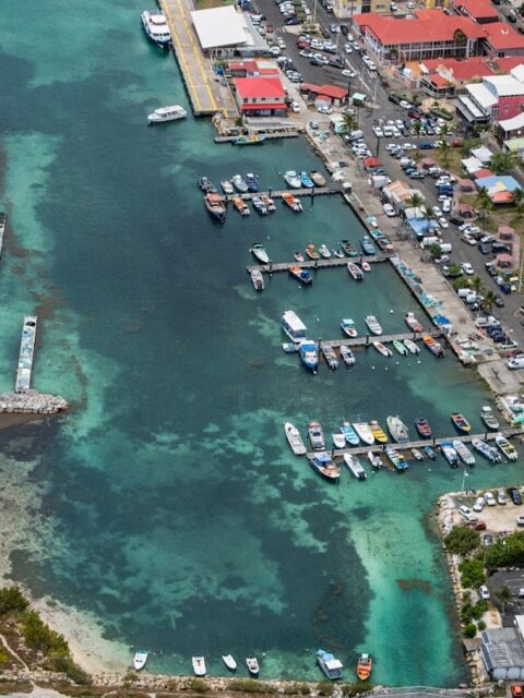 Port de Pêche de Saint-François, photo Google (Alain Barthelemy)
