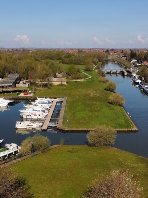 Port de plaisance d'Halluin, photo Google (Alex endrone)