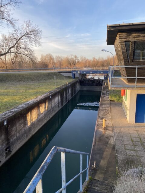 Port de Plaisance de Rhinau, photo Google ([Local•8] Rymdolm)