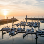 Illustration générée par IA du Port de Plaisance - Saint-Ange