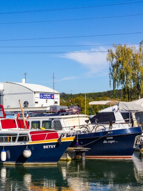 Port des Écluses de Kembs-Niffer, photo Google (Port de plaisance de Kembs)
