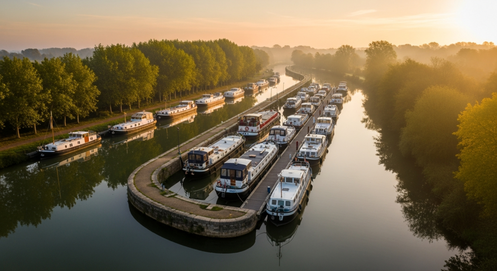 Illustration générée par IA du Port des Tuileries