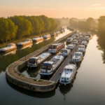 Illustration générée par IA du Port des Tuileries