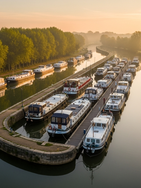Illustration générée par IA du Port des Tuileries
