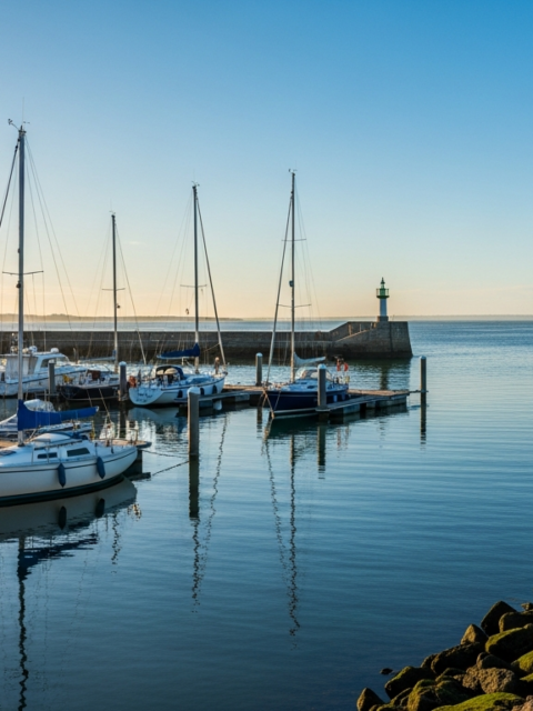 Illustration générée par IA du Port du Canal