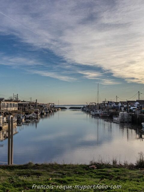 Port ostréicole d'Arès, photo Google (François Roque)