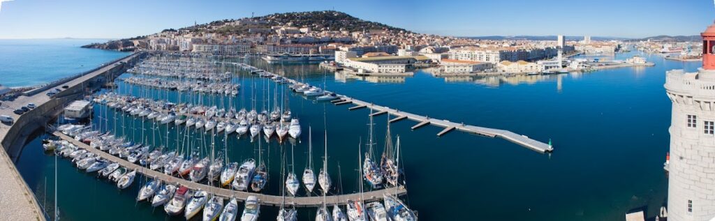 Vieux Bassin, photo Google (Port de plaisance de Sète)