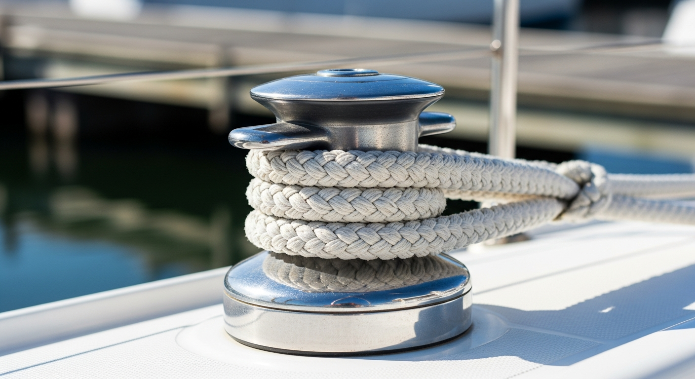 Amarre prise au maître-bau, technique pour amarrer son bateau seul