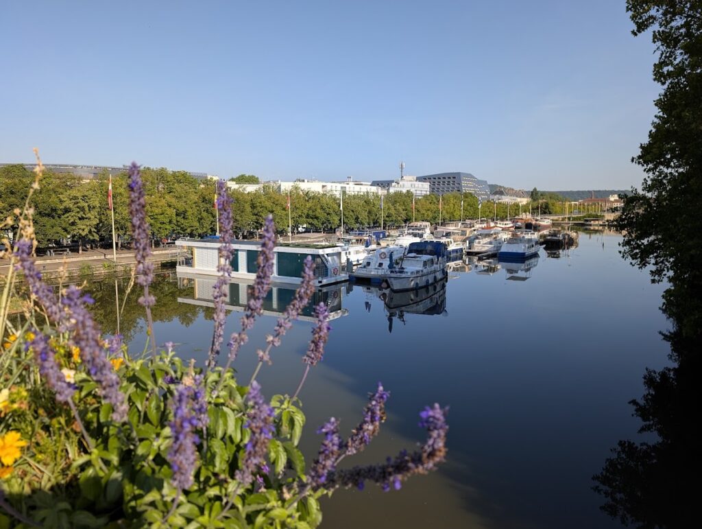 Port de plaisance Nancy Saint Georges, photo Google (Guido Oswald)