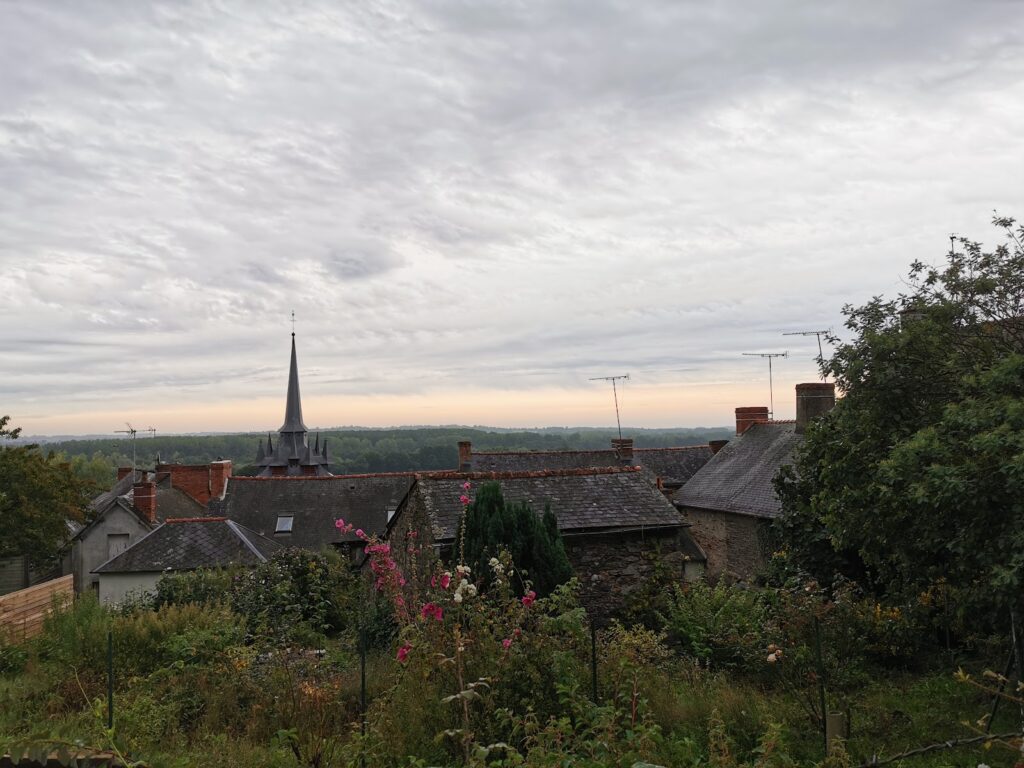 Halte fluviale de Brain-sur-Vilaine : le La Vilaine pres de Langon