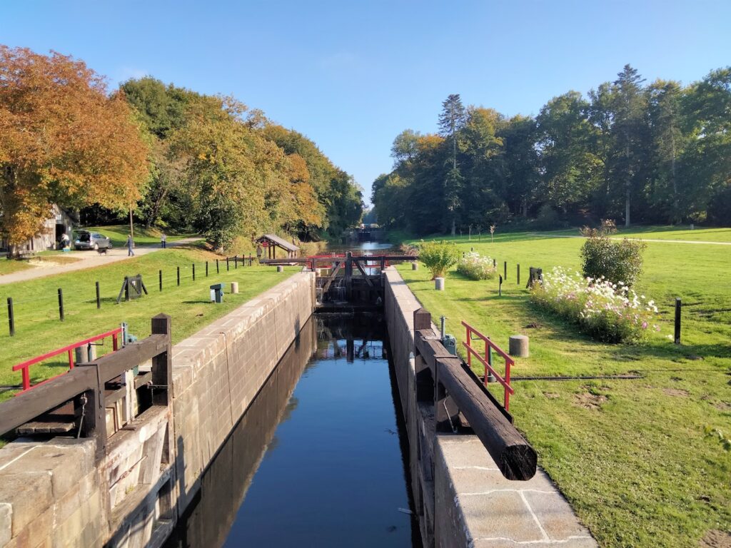 Halte fluviale de Hédé-Bazouges : la halte fluviale de Hédé-Bazouges