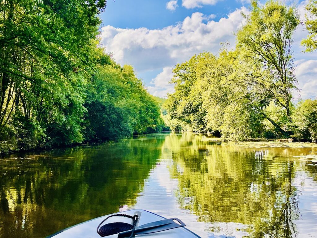 Halte fluviale de La Gacilly : la halte fluviale de La Gacilly