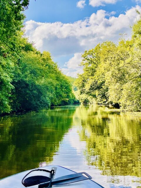 Halte fluviale de La Gacilly : la halte fluviale de La Gacilly