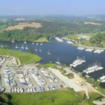 Halte fluviale de Nivillac (La Ville Aubin) : la halte fluviale de Nivillac