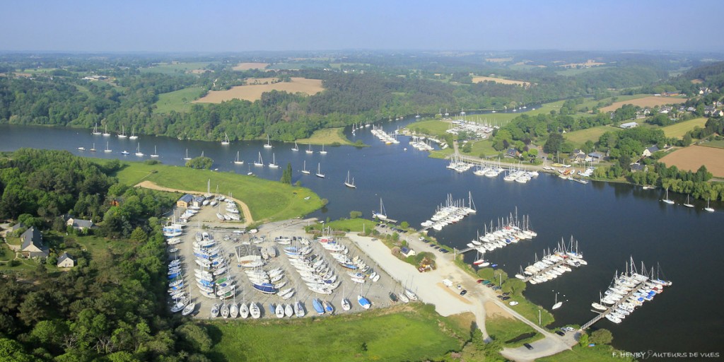 Halte fluviale de Nivillac (La Ville Aubin) : la halte fluviale de Nivillac