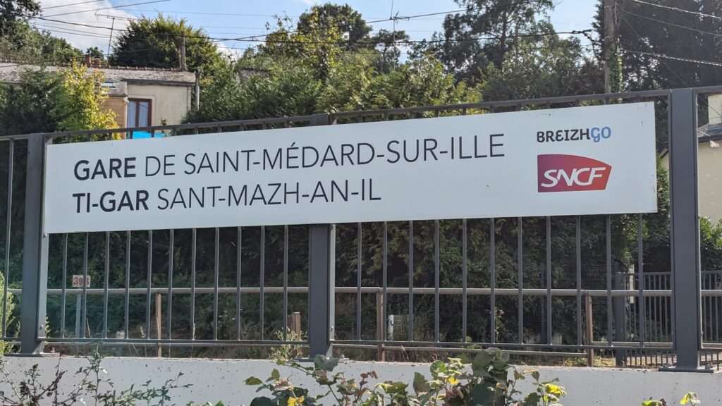 Halte fluviale de Saint-Médard-sur-Ille : la halte fluviale de Saint-Médard-sur-Ille
