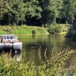 Halte fluviale de Sainte-Anne-sur-Vilaine : une ecluse pres de Sainte-Anne-sur-Vilaine