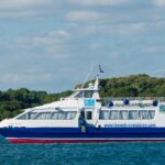 Les Terre-Pleins de Porh Er Bleye : Izenah boat Jules-Verne Golfe Morbihan