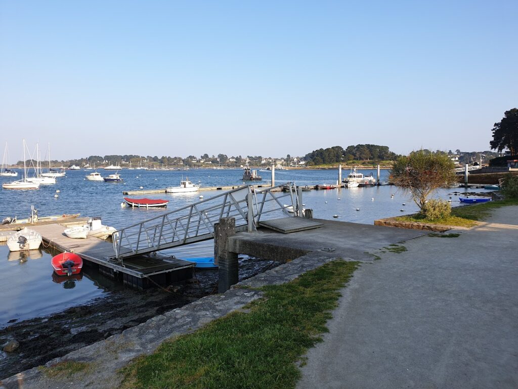 Port Blanc en Baden, L'Ile aux Moines
