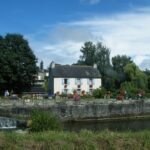 Port fluvial de Rohan : une ecluse pres de Rohan
