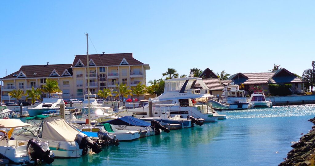 Port Garnier, Nouméa : le bassin de Sunset Marina