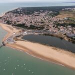 Port de La Tranche : vue aérienne de La Tranche-sur-Mer